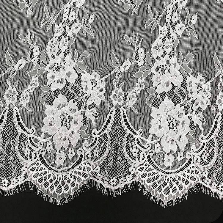 Lace Fabric Dress Eyelash Polyester for Women's Wear Wholesale Supplie 6