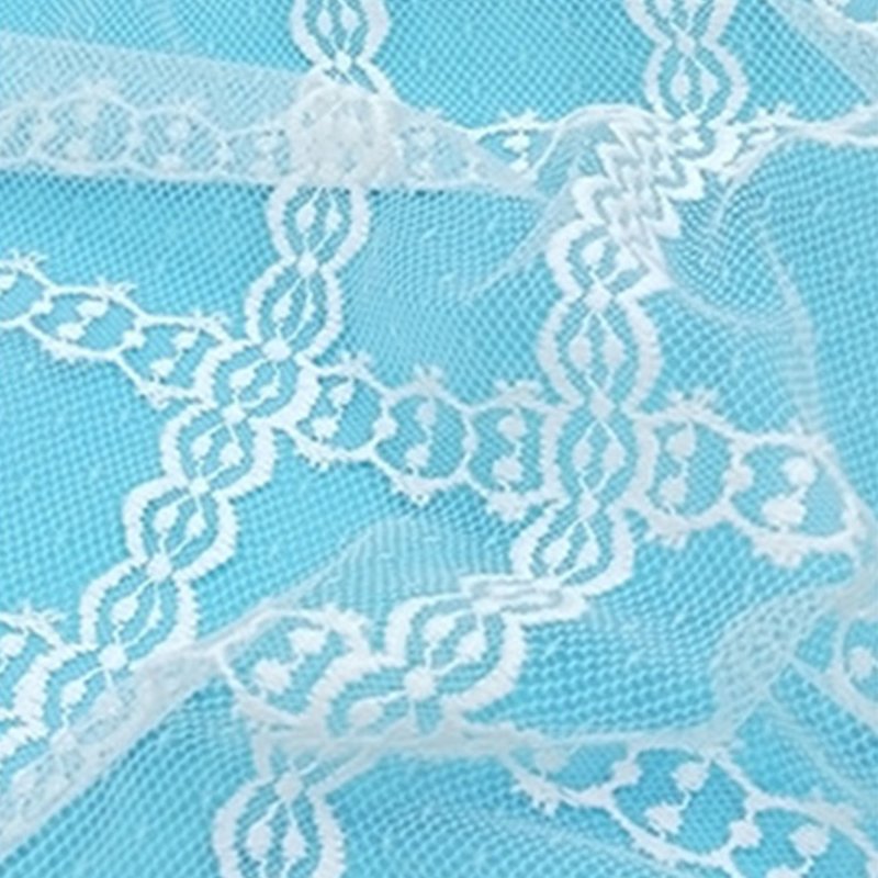 Lace Fabric Dress Cutwork Nylon for Women's Wear Wholesale Supplier 3
