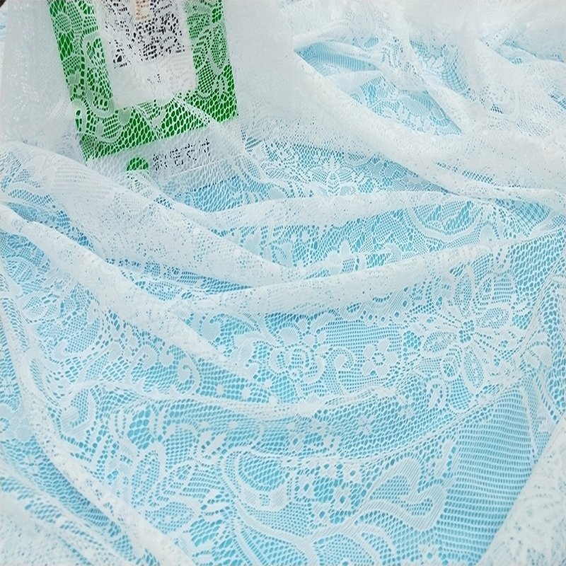 Dress Sport Nylon Lace Fabric for Women's Wear Wholesale Supplier 4