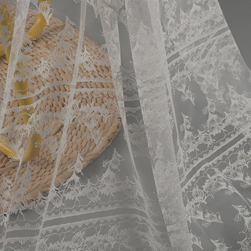Lace Fabric Embroidered Fabric Bridal Polyester for Bridal Wholesale S 7