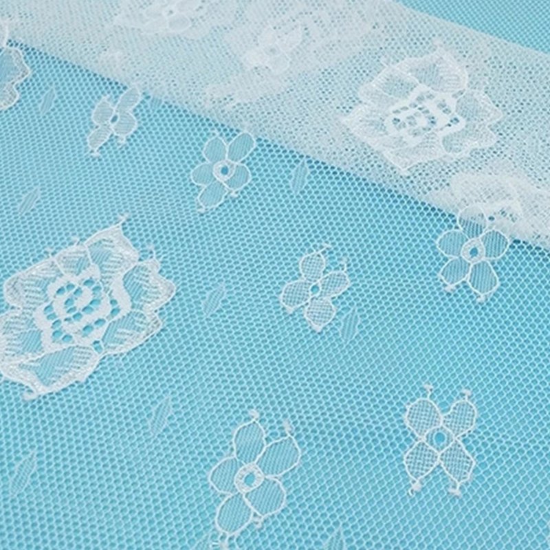 Lace Fabric Dress Cutwork Polyester for Women's Wear Wholesale Supplie 4