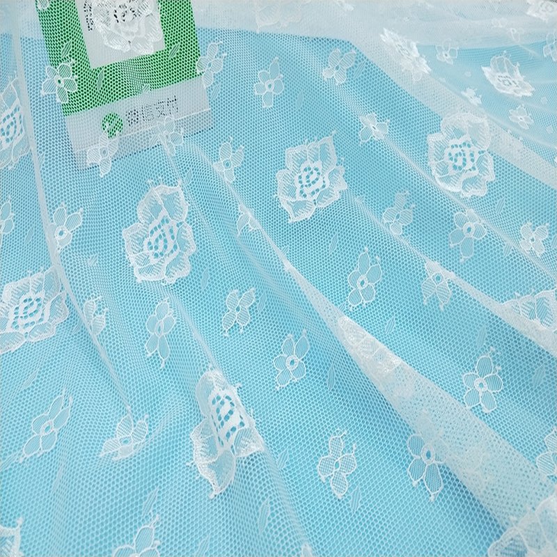 Lace Fabric Dress Cutwork Polyester for Women's Wear Wholesale Supplie 7