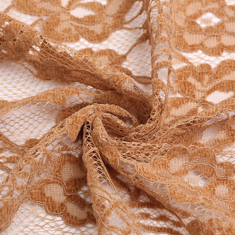 Lace Fabric Bridal Casual Polyester Brushed for Loungewear Wholesale S