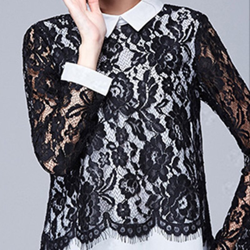 Lace Trim Floral Eyelash Nylon Lace Fabric for Apparel Wholesale Suppl