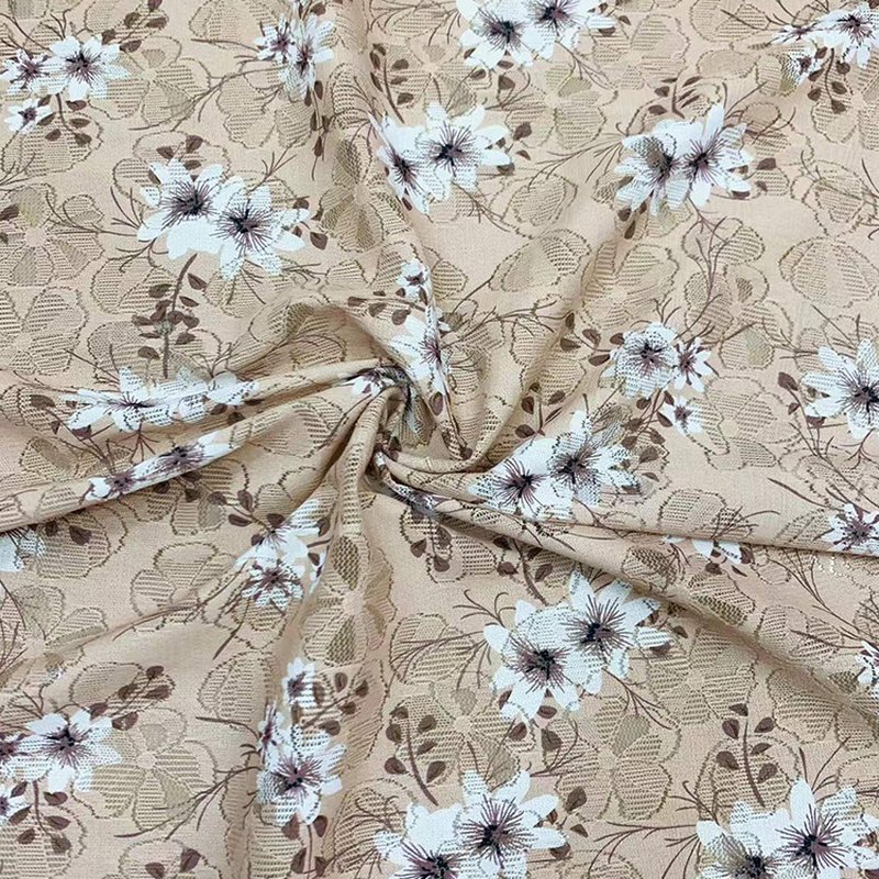Lace Fabric Printed Polyester Warp Knit for Women's Wear Wholesale Sup 10