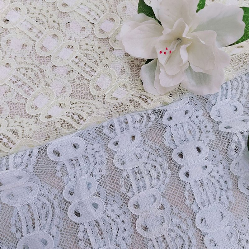 Lace Fabric Dress Nylon Warp Knit for Women's Wear Wholesale Supplier 5