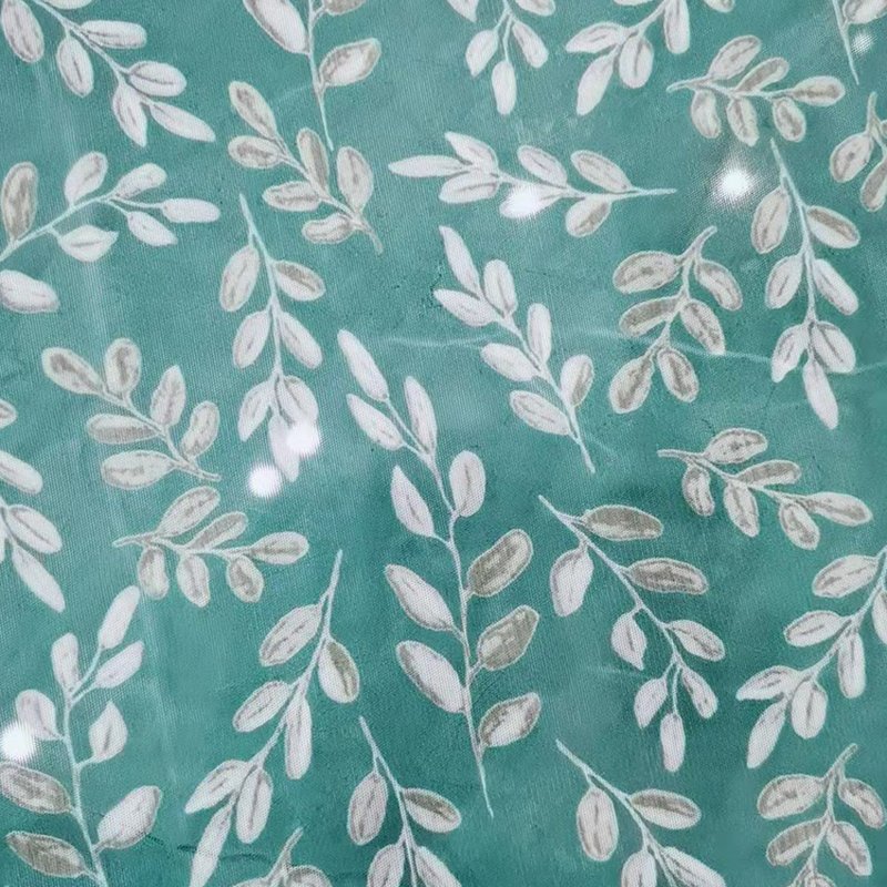 Lace Fabric Printed Nylon Warp Knit for Women's Wear Wholesale Supplie