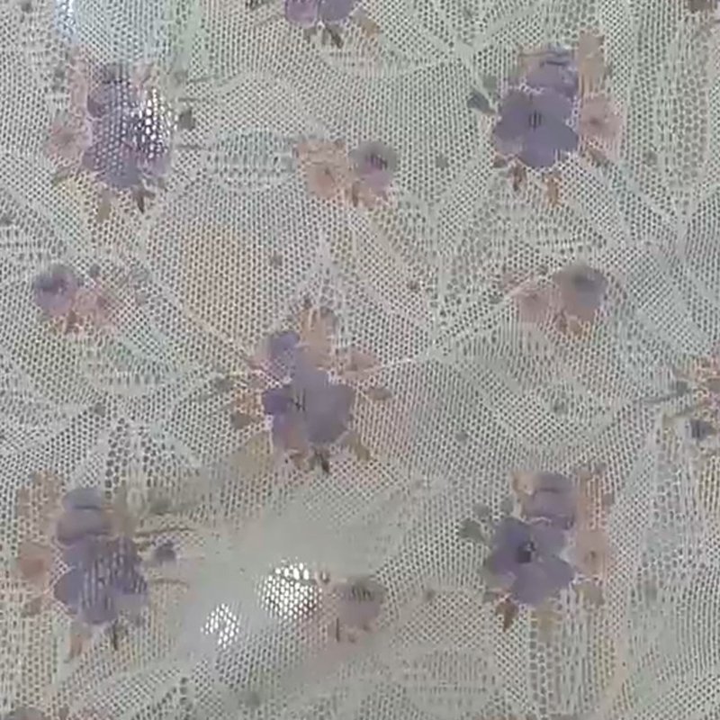 Lace Fabric Dress Printed Polyester for Women's Wear Wholesale Supplie