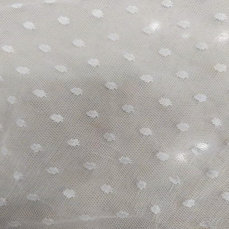 Lace Fabric Dress Polka Dot Polyester Warp Knit for Women's Wear Whole