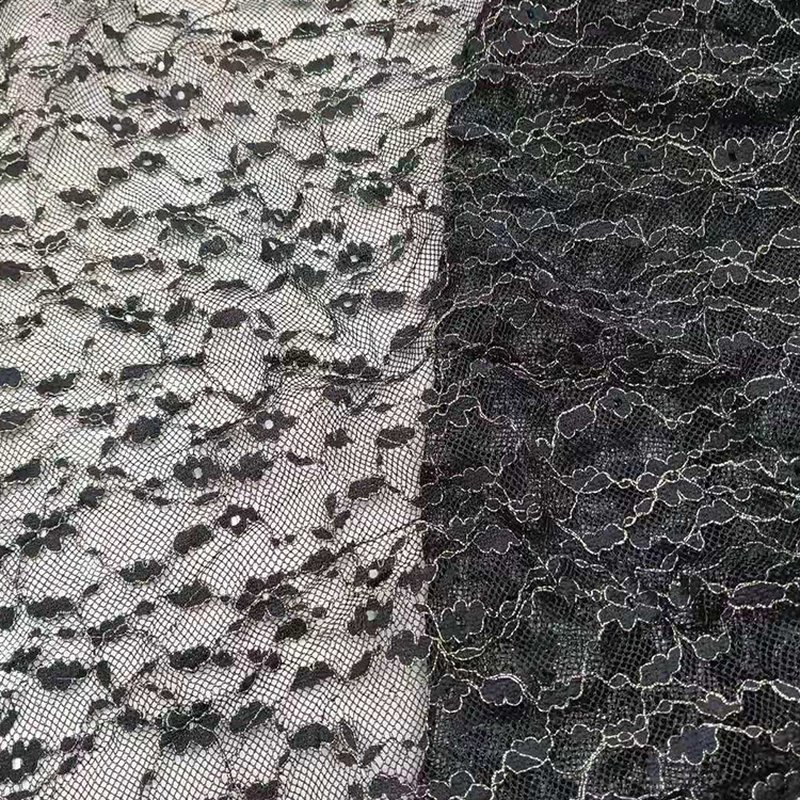 Lace Fabric Dress Women's Nylon Foil for Women's Wear Wholesale Suppli 4