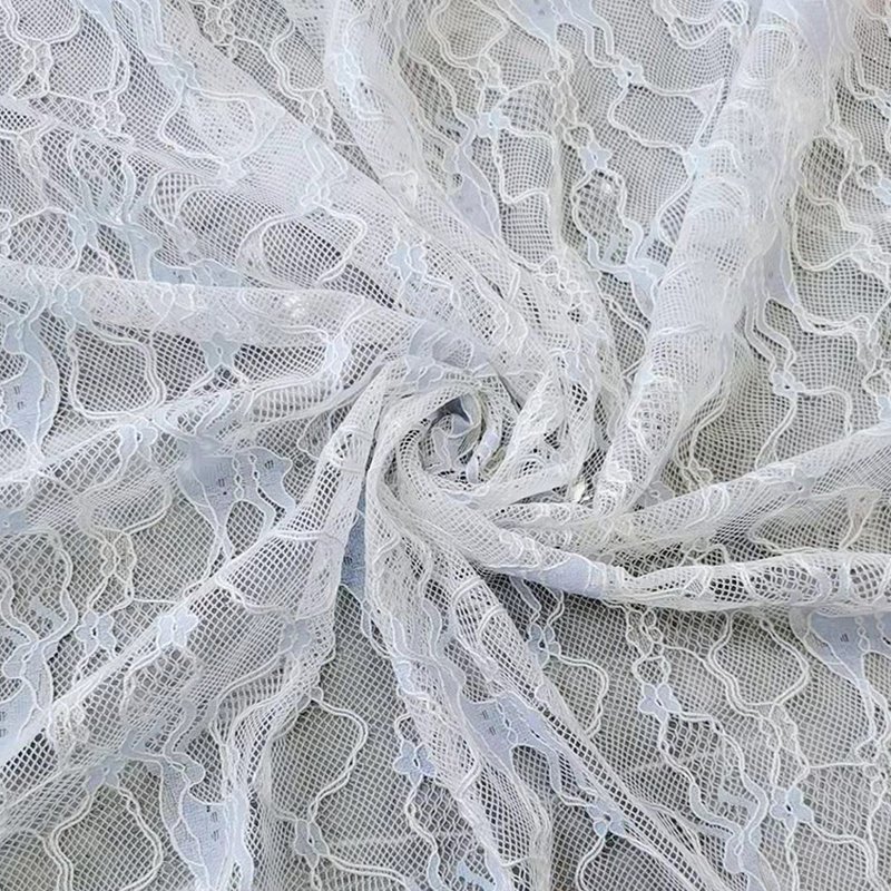 Lace Fabric Women's Nylon Warp Knit for Women's Wear Wholesale Supplie