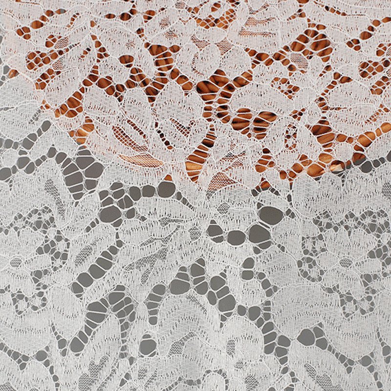 Lace Fabric Dress Lingerie Polyester Warp Knit for Women's Wear Wholes