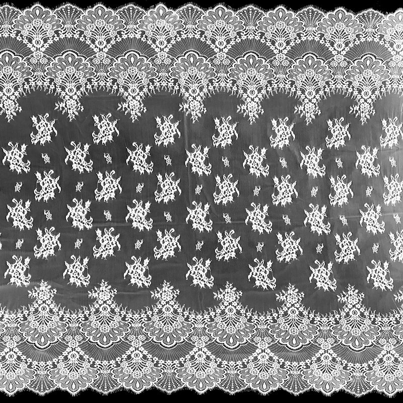 Eyelash Lace Lace Fabric Dress Polyester for Women's Wear Wholesale Su 13