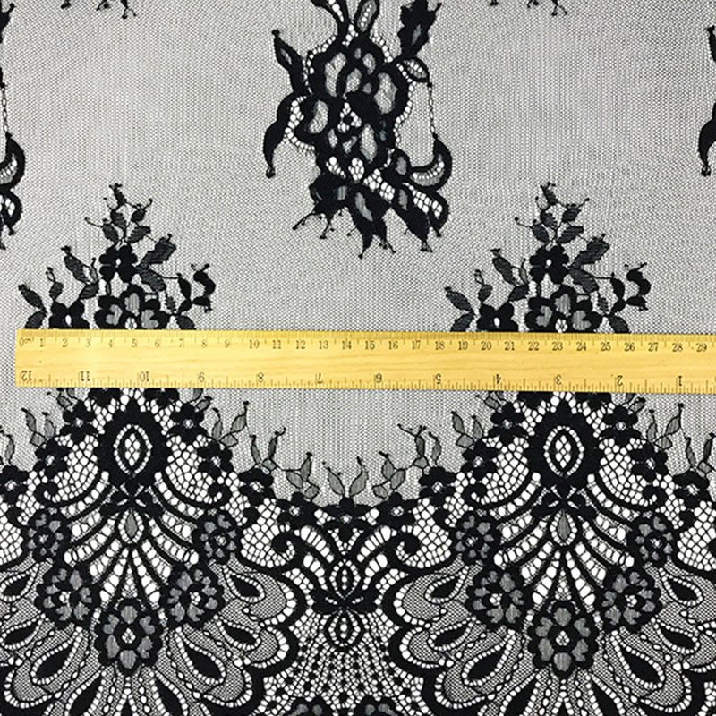 Eyelash Lace Lace Fabric Dress Polyester for Women's Wear Wholesale Su 9