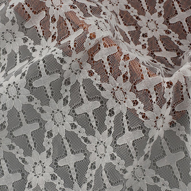 Lace Fabric Dress Bridal Polyester for Women's Wear Wholesale Supplier
