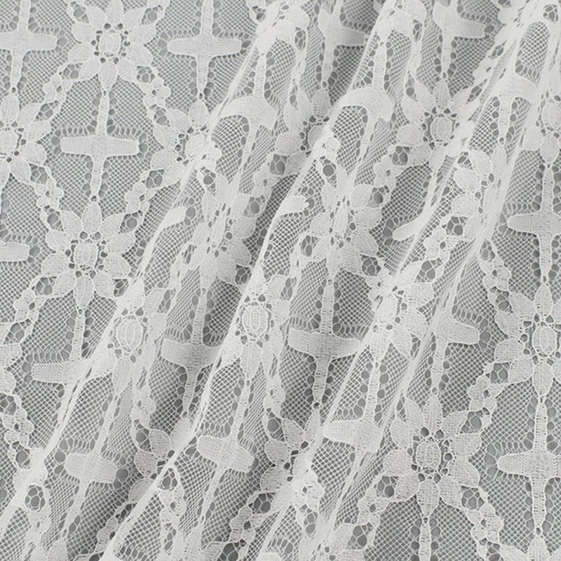 Lace Fabric Dress Bridal Polyester for Women's Wear Wholesale Supplier 5