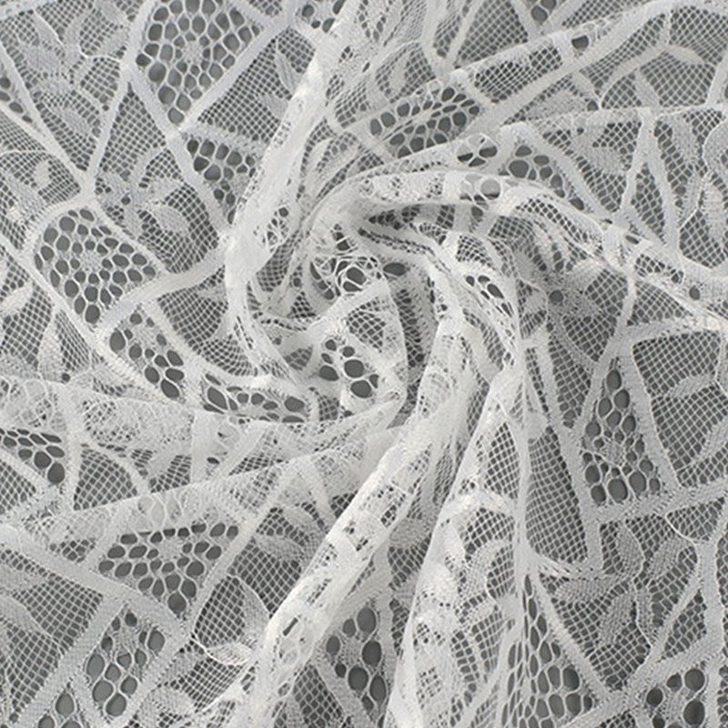 Lace Fabric Bridal Evening Polyester Warp Knit for Women's Wear Wholes