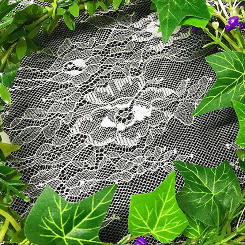 Lace Trim Dress Eyelash Nylon Lace Fabric for Women's Wear Wholesale S 7