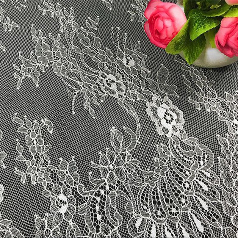 Lace Fabric Nylon Thread Floral Nylon for Bridal Wholesale Supplier 5
