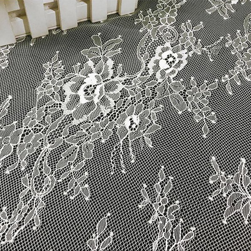 Lace Fabric Nylon Thread Floral Nylon for Bridal Wholesale Supplier 7