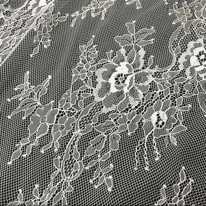 Lace Fabric Nylon Thread Floral Nylon for Bridal Wholesale Supplier 8