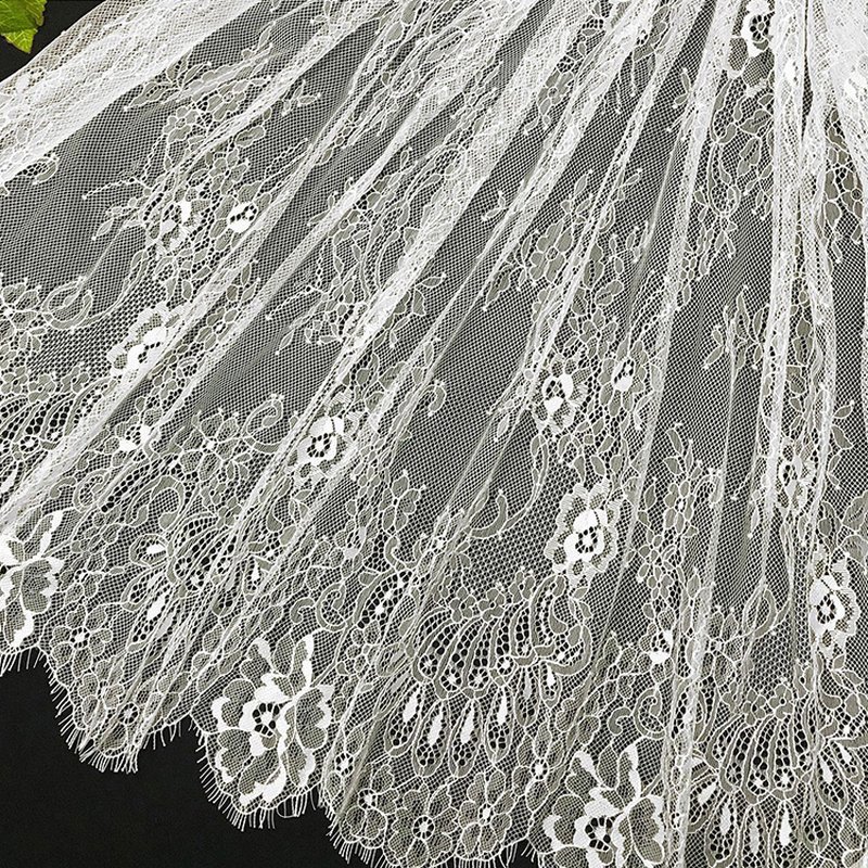 Lace Fabric Nylon Thread Floral Nylon for Bridal Wholesale Supplier 9