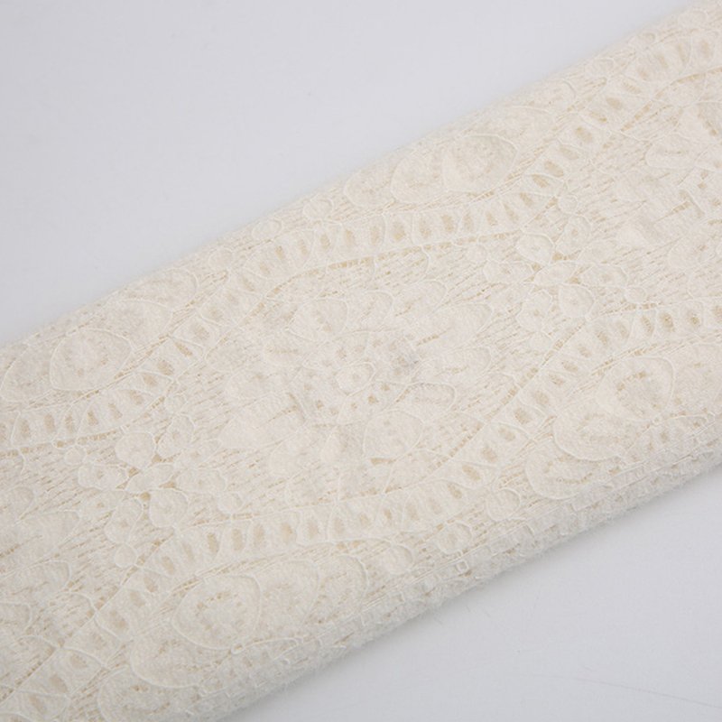 Lace Fabric Dress Feather Polyester Brushed for Women's Wear Wholesale 13
