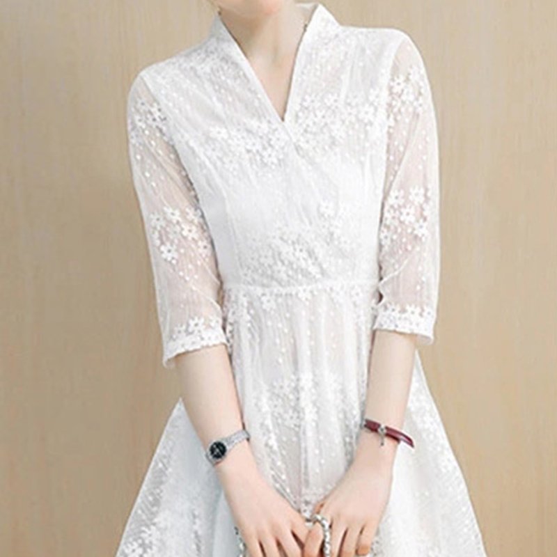 Dress Bridal Evening Polyester Lace Fabric for Women's Wear Wholesale 3