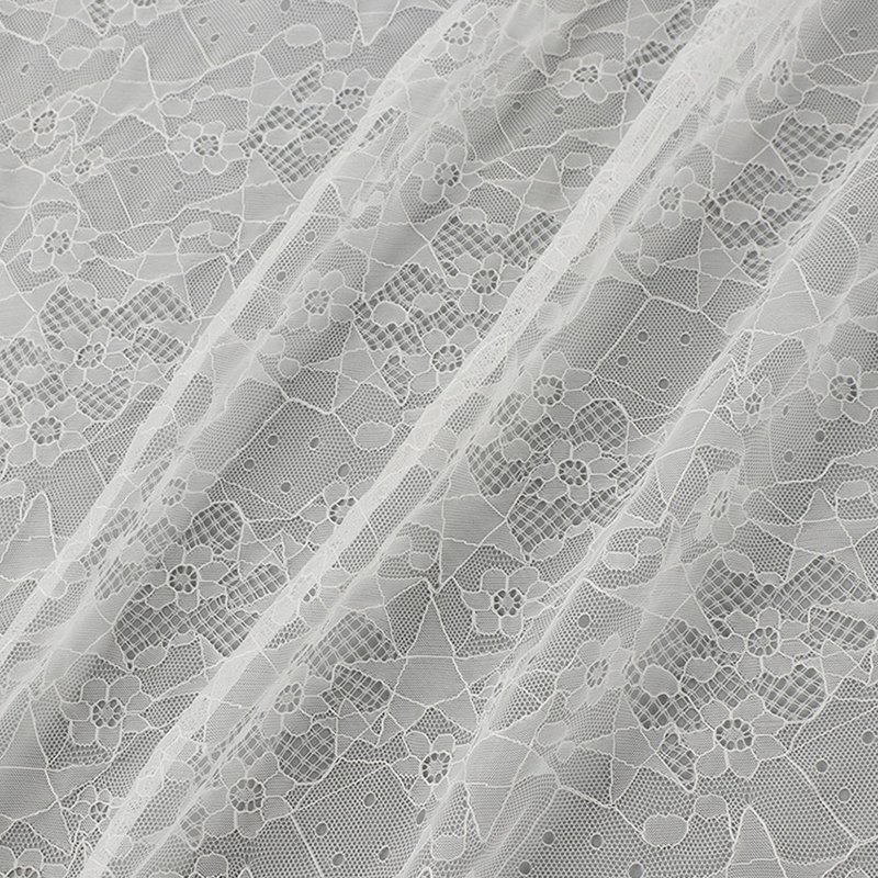 Lace Trim Eyelash Lace Lace Fabric Nylon for Bridal Wholesale Supplier 4