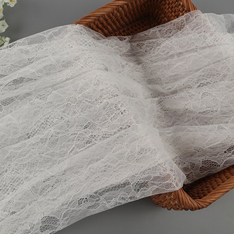 Bedding Lace Fabric Floral Polyester for Lingerie Wholesale Supplier 5