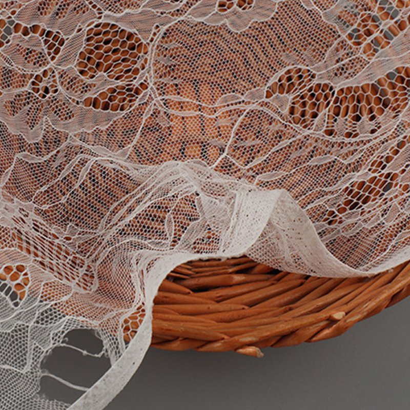 Bedding Lace Fabric Floral Polyester for Lingerie Wholesale Supplier 7
