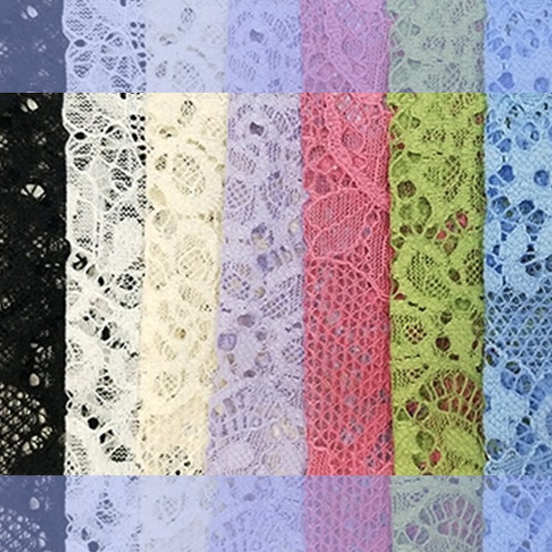 Lace Fabric Embroidered Fabric Dress Polyester for Women's Wear Wholes 9