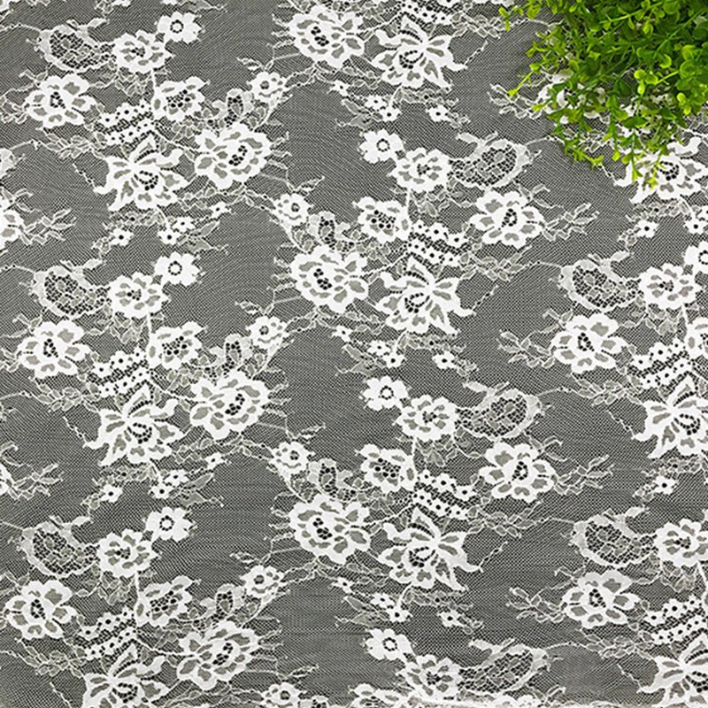 Dress Wave Cutwork Nylon Lace Fabric for Women's Wear Wholesale Suppli