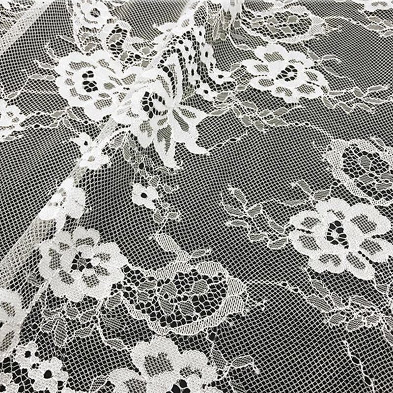 Dress Wave Cutwork Nylon Lace Fabric for Women's Wear Wholesale Suppli 4