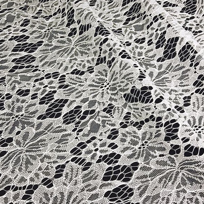 Lace Trim Dress Wave Nylon Lace Fabric for Women's Wear Wholesale Supp 4