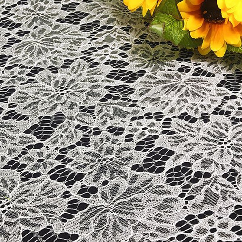 Lace Trim Dress Wave Nylon Lace Fabric for Women's Wear Wholesale Supp 6