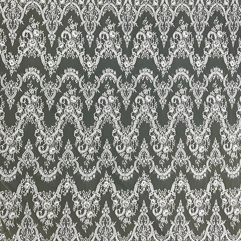 Lace Fabric Nylon Thread Wave Nylon for Bridal Wholesale Supplier