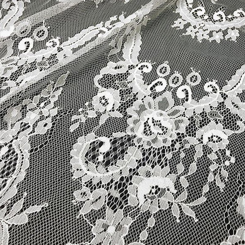 Lace Fabric Nylon Thread Wave Nylon for Bridal Wholesale Supplier 5