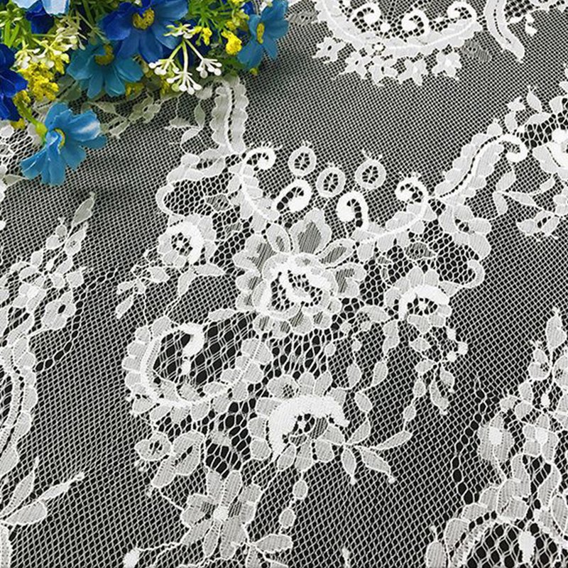 Lace Fabric Nylon Thread Wave Nylon for Bridal Wholesale Supplier 8