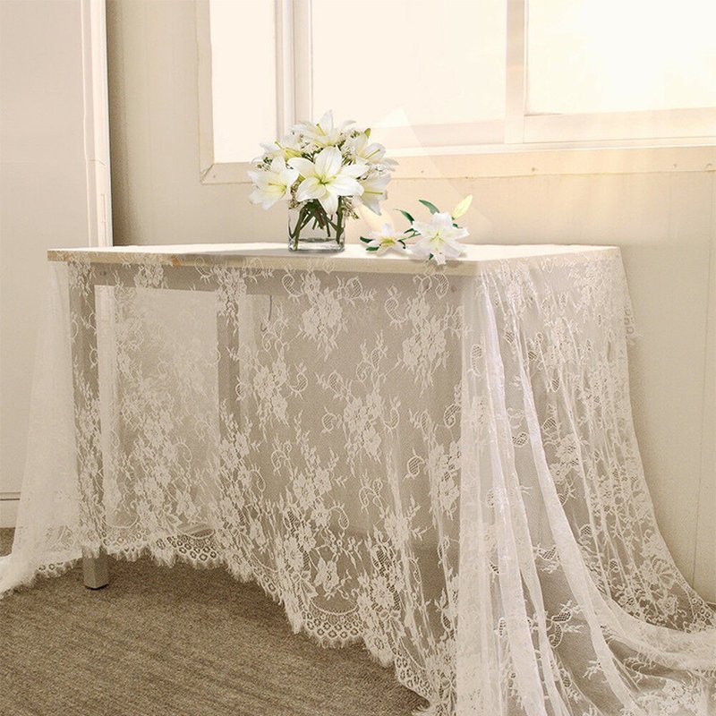 White Bridal Evening Polyester Lace Fabric for Bridal Wholesale Suppli 10