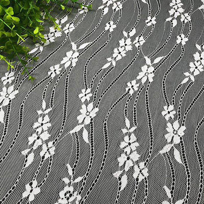 Lace Trim Stripe Wave Nylon Lace Fabric for Bridal Wholesale Supplier 7