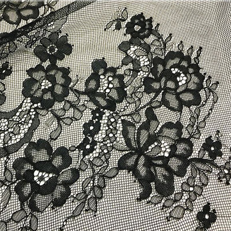 Eyelash Lace Lace Fabric Dress Nylon for Women's Wear Wholesale Suppli 5
