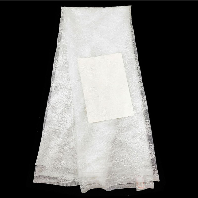 Lace Trim Dress Wave Polyester Lace Fabric for Women's Wear Wholesale 9