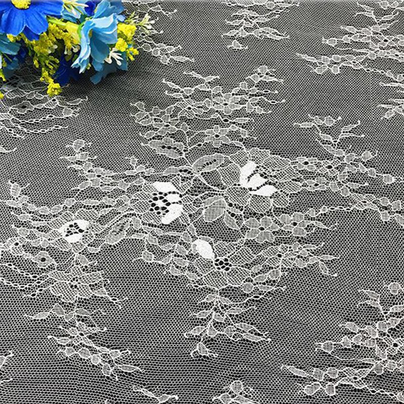 Dress Cutwork Tablecloth Nylon Lace Fabric for Women's Wear Wholesale 7