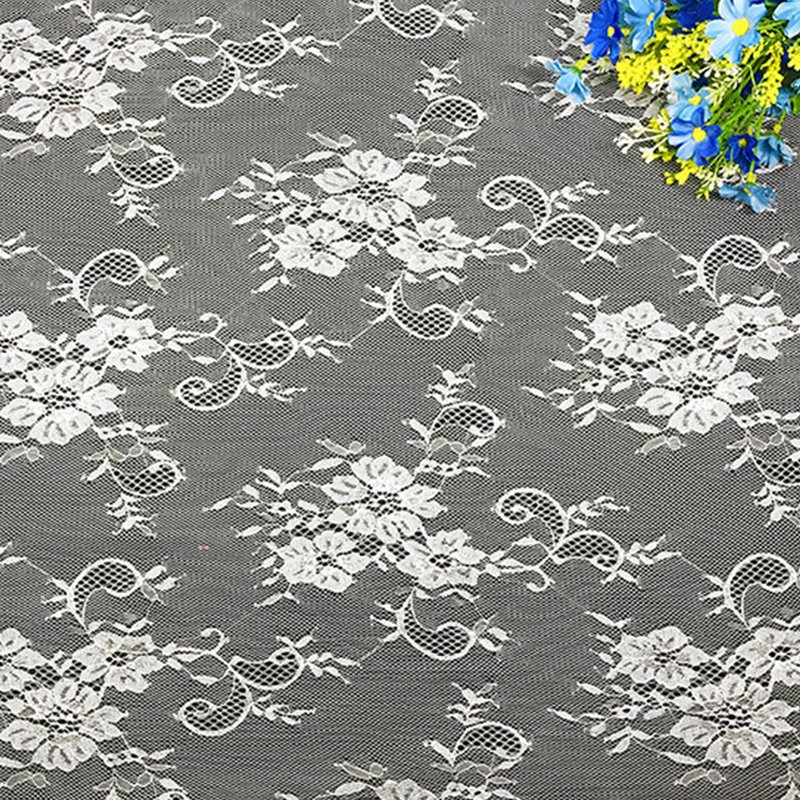 Lace Fabric Floral Eyelash Nylon Wholesale Supplier