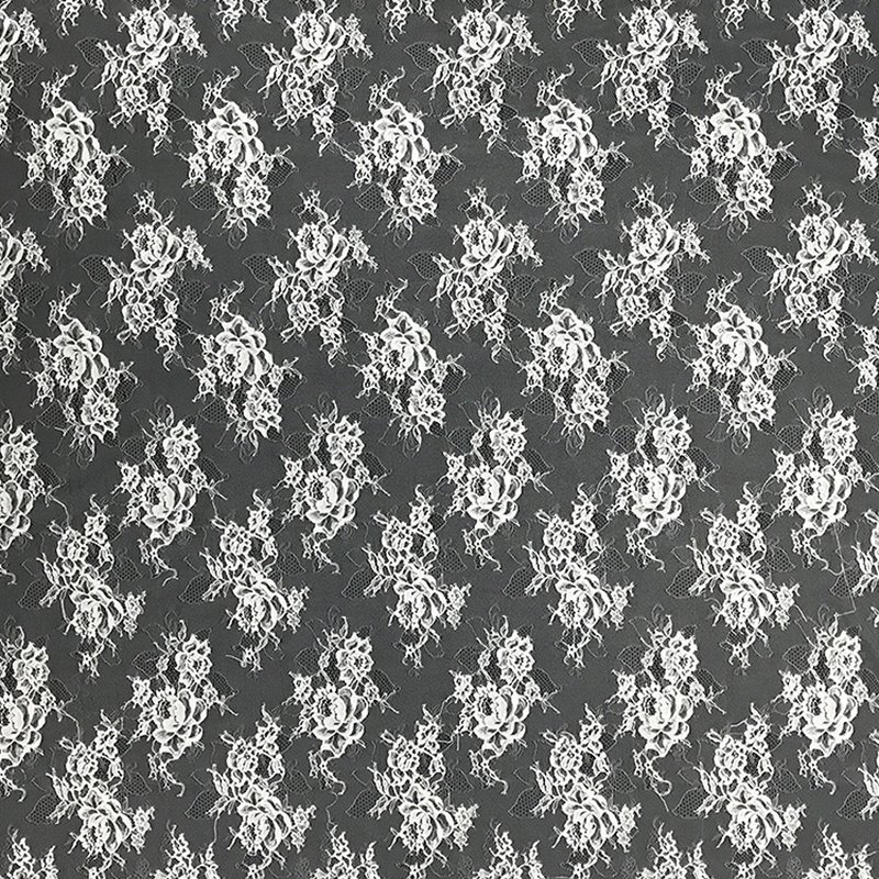 Lace Fabric Nylon Thread Dress Nylon for Women's Wear Wholesale Suppli