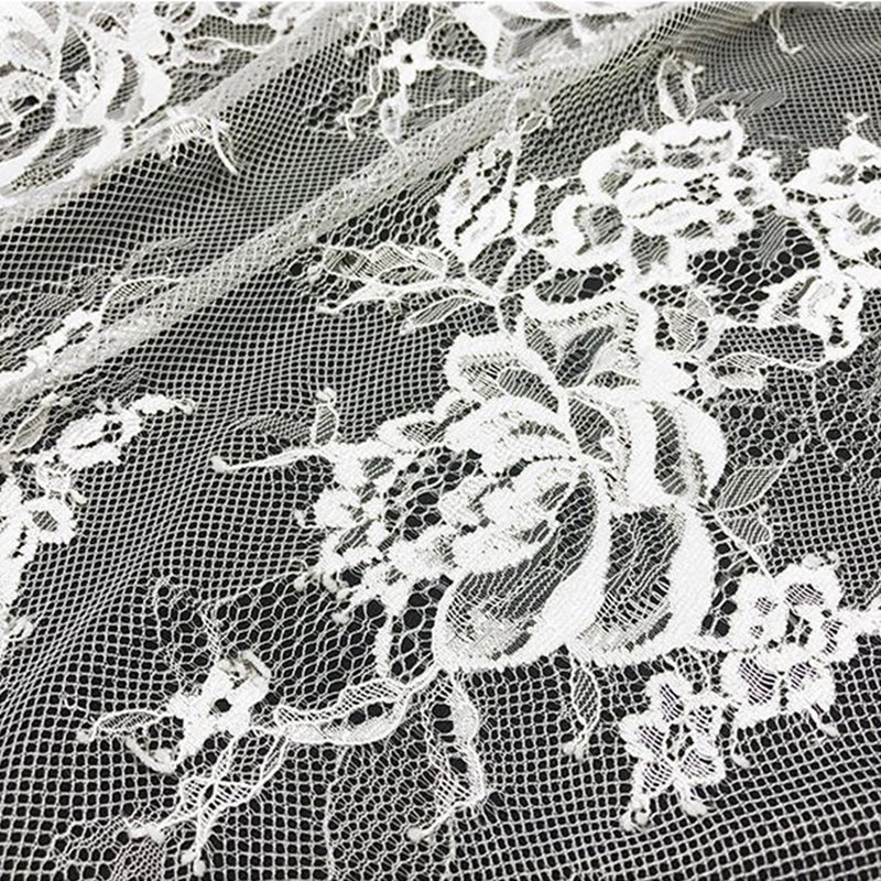Lace Fabric Nylon Thread Dress Nylon for Women's Wear Wholesale Suppli 5
