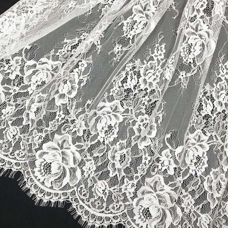 Lace Fabric Nylon Thread Dress Nylon for Women's Wear Wholesale Suppli 9