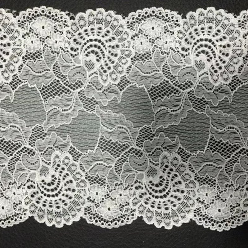Lace Trim Lingerie Nylon Warp Knit Lace Fabric for Lingerie Wholesale