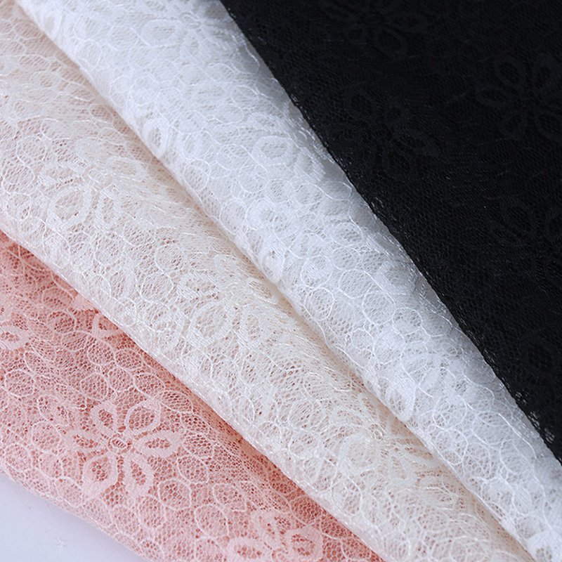Lace Fabric Pink Bridal Polyester for Bridal Wholesale Supplier 7